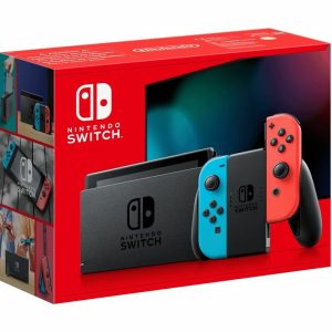 Nintendo Switch V2 Console Neon Red / Blue