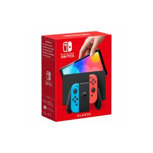 Nintendo Switch OLED Console Neon Red / Blue