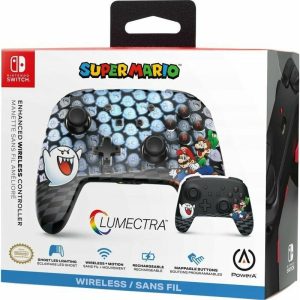 PowerA SWITCH Pad bezprzewodowy Enhanced Lumectra Mario Peek-A-Boo