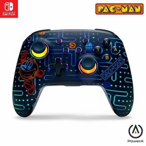 PowerA SWITCH Pad bezprzewodowy Enhanced Lumectra PAC-MAN Neon Arcade